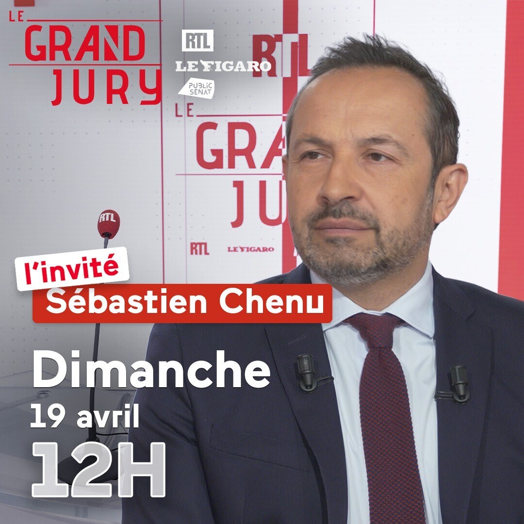 publicsenat's tweet image. 🔴 Demain, à partir de 12h, Sébastien Chenu, Vice-président du Rassemblement National sera l'invité du #GrandJury 

Suivez l'émission en direct 👉 

@RTLFrance @Le_Figaro #PublicSénat. 
@olivierbost @Perrine_tarneau #LeGrandJury

➡️ go.publicsenat.fr/zcc