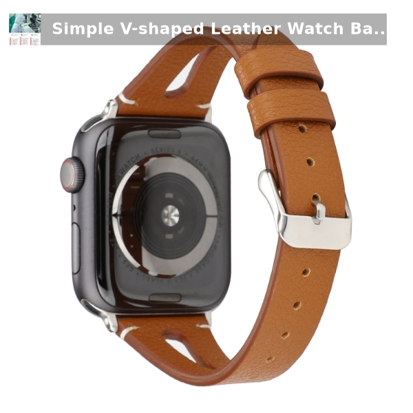 Robbie48875170's tweet image. Elevate your wrist game with the Simple V-shaped Leather Watch Band for #AppleWatch! Fashion-forward, durable &amp;amp; easy to clean, it fits perfectly with multiple models. Ideal for dropshipping &amp;amp; influencer partners. Discover more at shortlink.store/8oyb6ds71gpc #SmartWear