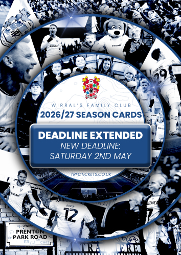 Tranmere Rovers FC tweet media