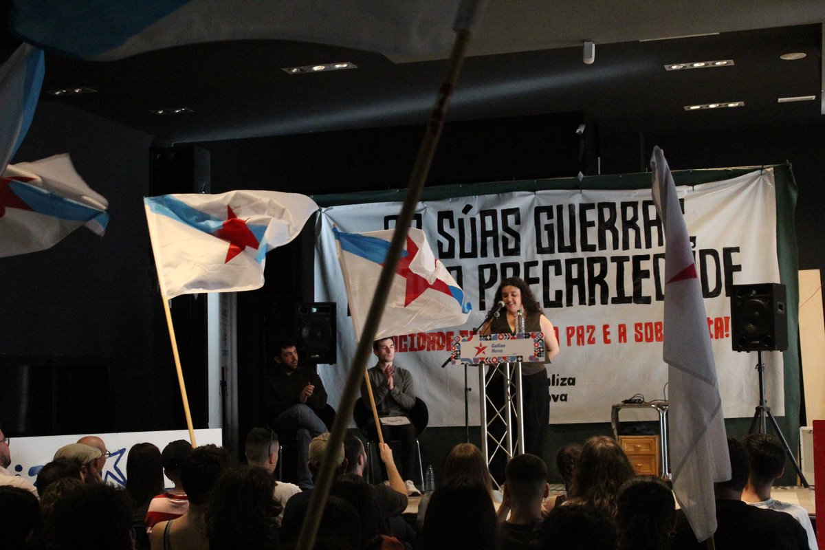 Onte estivemos en Vigo compartindo un espazo de encontro, debate e organización da mocidade galega, -