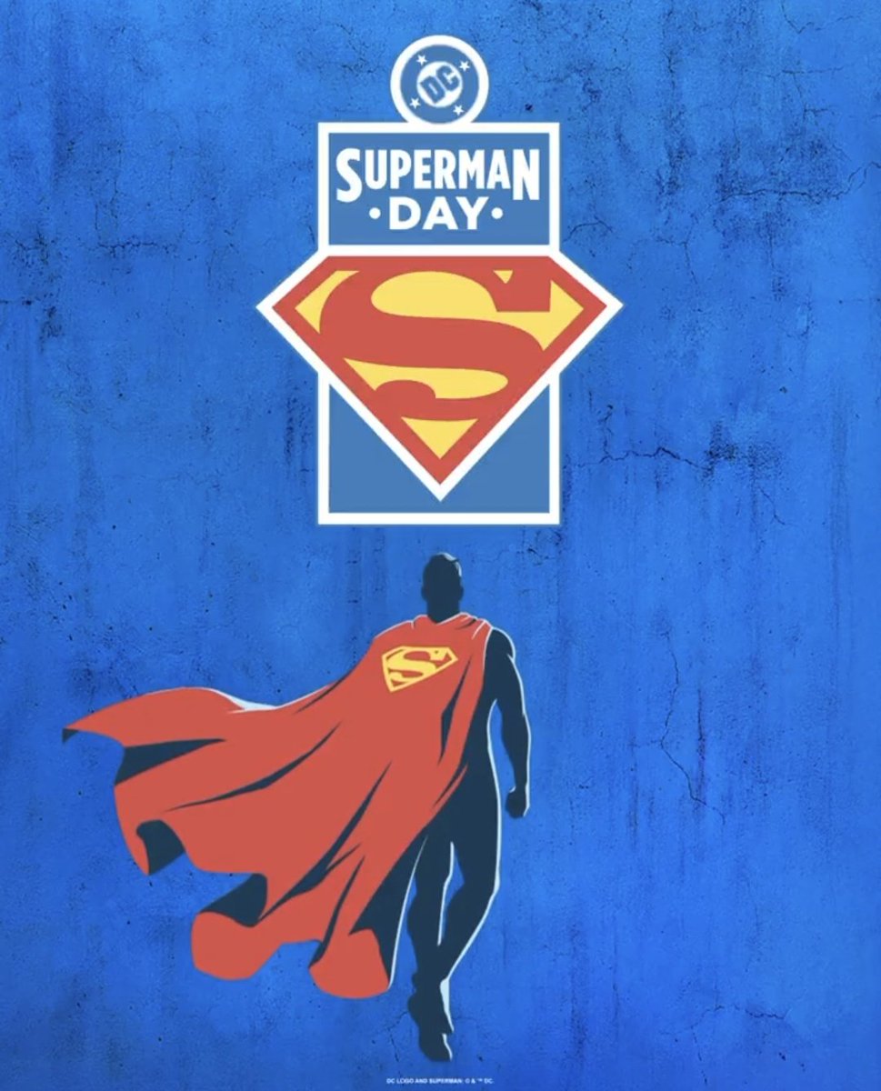 _DCCBRASIL's tweet image. Hoje celebramos o dia do pioneiro dos quadrinhos e maior super-herói de todos os tempos!

Feliz Dia do Superman! #Superman