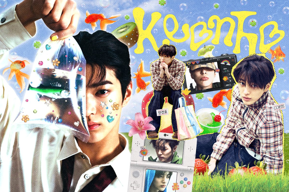 ꔛ ° ੯‧̀͡⬮\*kh.🐶🍎°🍀.♡̆̈꒱ˊ˗ 

#KEONHO #건호
#coerartwork | #คอร์artwork .★.ᐟ*