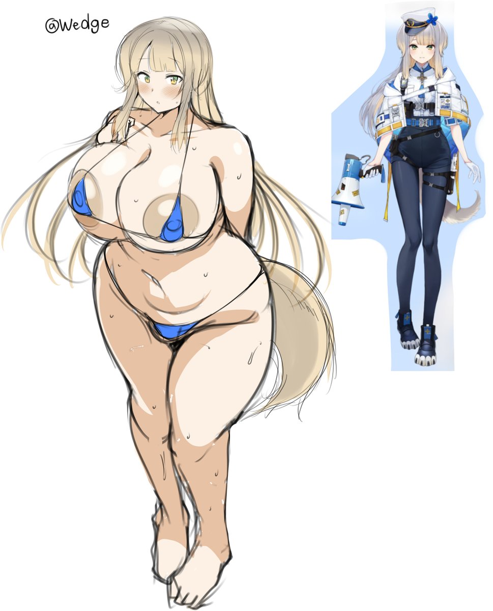 ちょっとむちむちで描いてみたかった 