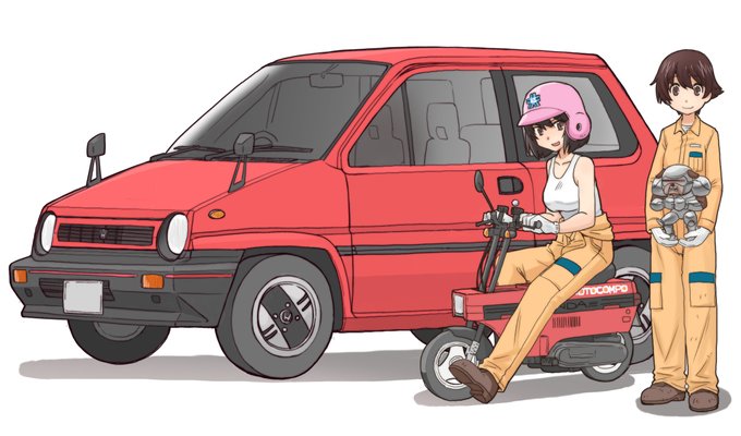 #クルマやバイクを描いてる人は見せびらかしましょう