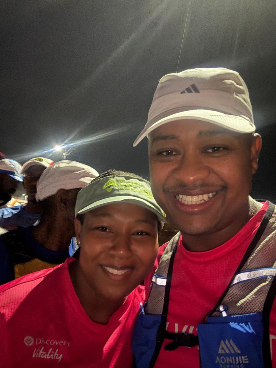 audas_vanschoor's tweet photo. POWER COUPLE π₯πͺ
Well done Sir TT on smashing your fastest 50km πββοΈπ¨ and big congrats to Gontse for conquering the 21K! π
Consistency, strength, and partnership at its best πβ€οΈ
#TeamAvs #AvsFitCouples #AvsFitness #Runners #PowerCouple #RaceDayW https://t.co/xQomSV04Dz