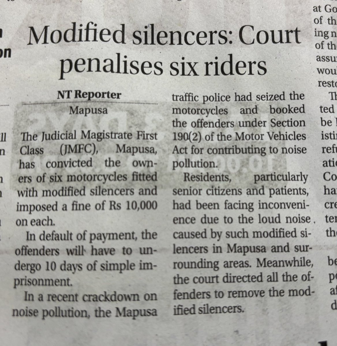 SP Traffic, Goa tweet media
