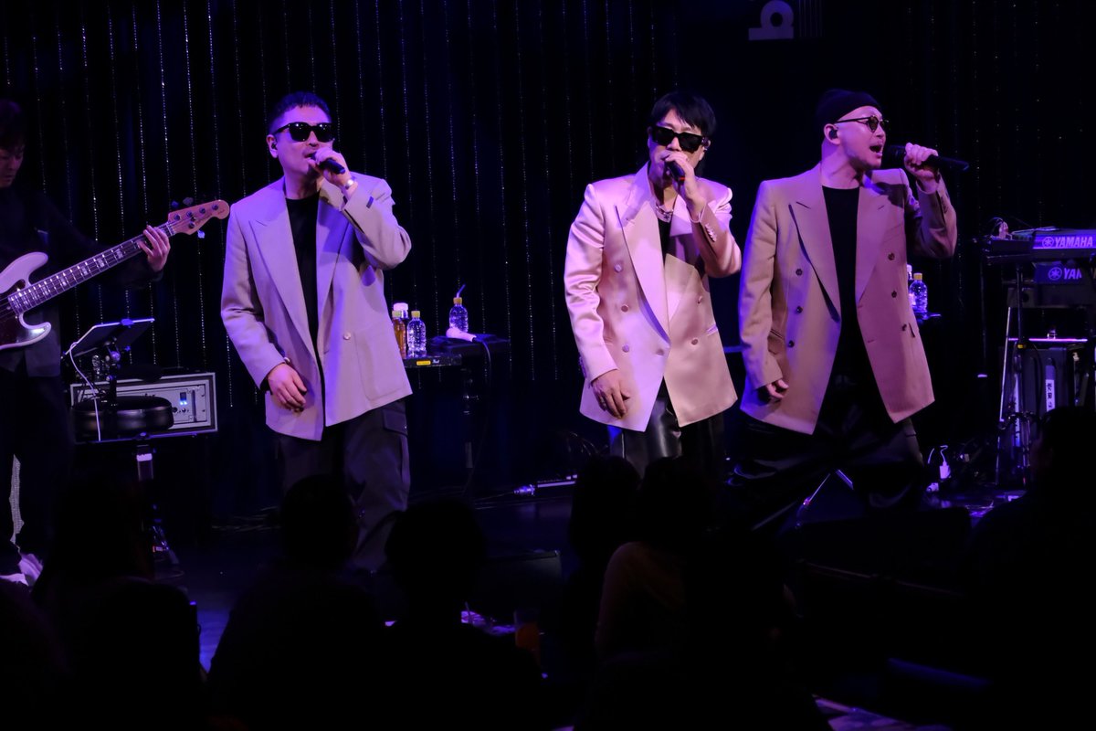 FullOfHarmony_'s tweet image. Billboard Live Tour 2026 
JAM the “COVERS”

Billboard Live OSAKA
お越し頂いた皆様ありがとうございました！

スペシャルゲストにKIRAを迎えて、
ツアーを締めくくることができました
😎😎😎

@KIRARHY 
@mari_ishida 
@BassKenshi 
@BandohSatoshi 

#kira
#fullofharmony
#billboardliveosaka