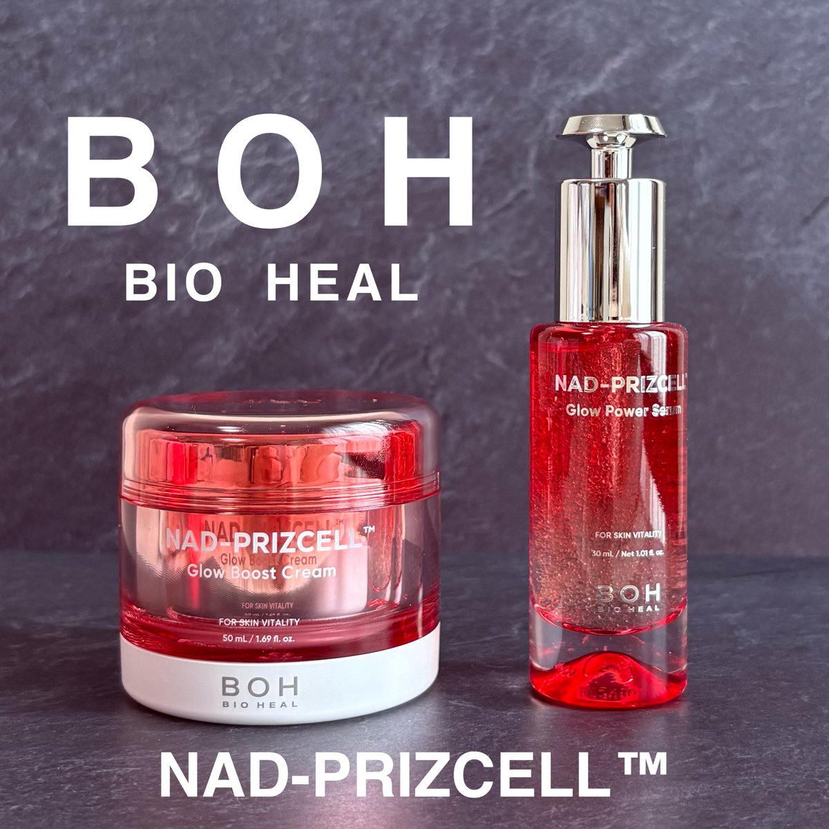 baa99m6's tweet image. #PR BIOHEAL BOH (@BIOHEALBOHJAPAN)

バイオヒールボ1000人プロジェクトに参加中🏃‍♀️
2ヶ月目はツヤ肌爆誕！赤のバイオヒールボ⛑️

✧NADプリズセル™ グロウパワーセラム
✧NADプリズセル™グロウブーストクリーム