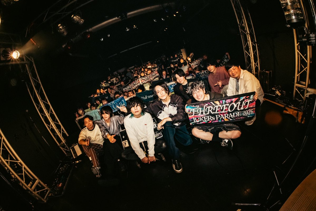 Yusaku（THREEOUT Gt） tweet media