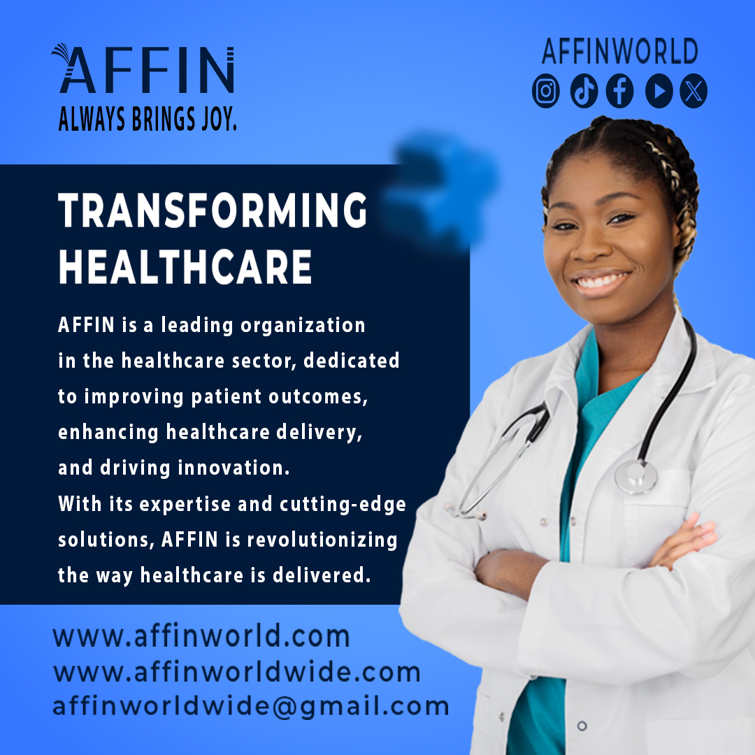 affintelevision's tweet image. Healthy lives start with informed choices, and we help you make them.

#affinhealthcare #wellbeing #fypシ゚ #explore #affinlifestyle #affinworldwide