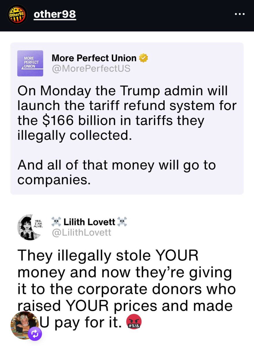 mcleod's tweet image. Republicans. Don’t. Care. About. You.

There’s ALWAYS money for wealthy people, corporations, and war, though. 🙄

@GOP #GOP #maga #republicans @TheDemocrats @TheDemCoalition #democrats #FAFO