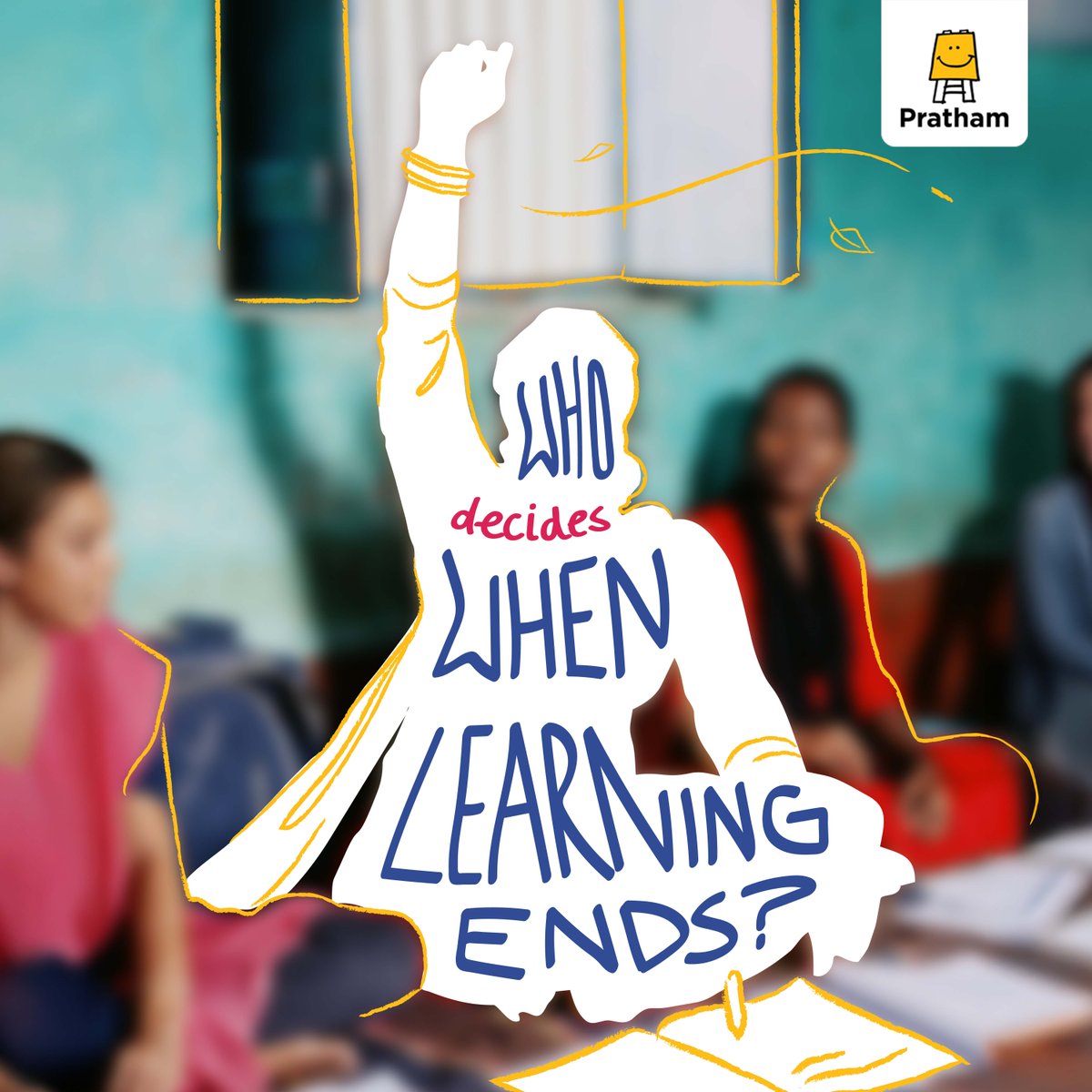 Pratham_India's tweet image. Pratham's #WomenAndGirls programs expose women &amp;amp; older girls to different #learning opportunities &amp;amp; pathways for life &amp;amp; livelihoods; enabling them to thrive in an ever-changing world &amp;amp; be future-ready.  This April, we bring you more on this, asking a simple question: Who decides?