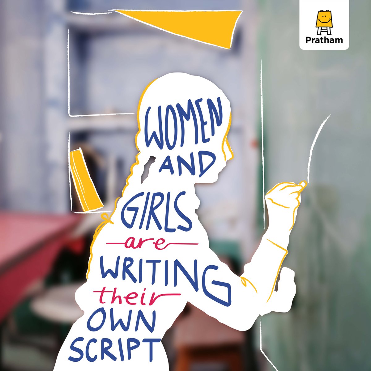 Pratham_India's tweet image. Pratham's #WomenAndGirls programs expose women &amp;amp; older girls to different #learning opportunities &amp;amp; pathways for life &amp;amp; livelihoods; enabling them to thrive in an ever-changing world &amp;amp; be future-ready.  This April, we bring you more on this, asking a simple question: Who decides?
