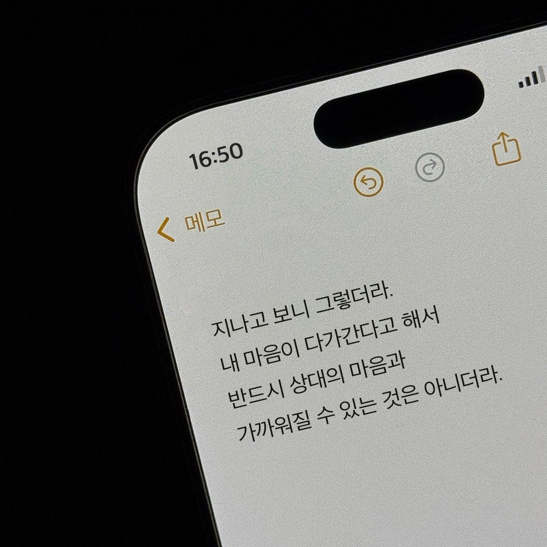 사람도 사랑도 쉽지가 않네.

책 <나는 너의 불안이 길지 않았으면 좋겠어> 중에서