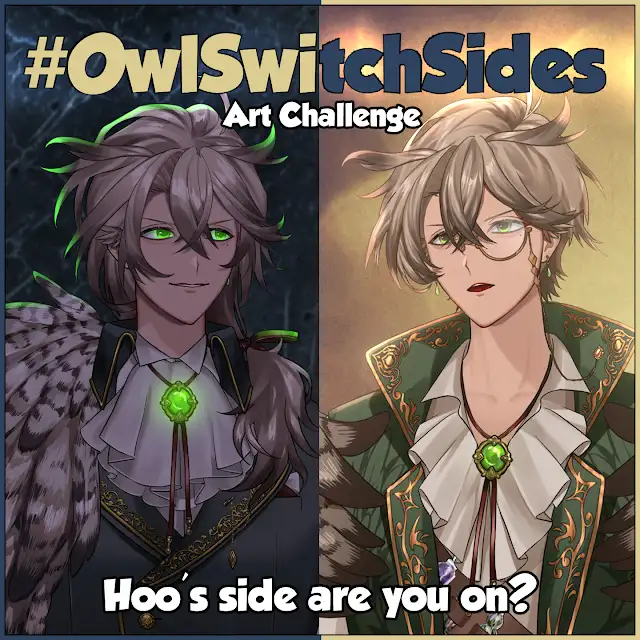 VilVanderbos's tweet photo. #Artchallenge for April is " #OwlSwitchSides "
Pick a Hero character and draw them as a Villain
- OR -
Pick a Villain character and draw them as a Hero

Post with hashtag before May 1st
(OCs / fanart allowed)

Please check the rules to avoid disqualification from the feature. https://t.co/C0PulcZELA