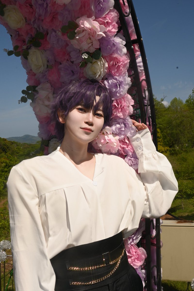 mass__leee's tweet photo. ⚠︎cosplay 
⚠︎ありえない重加工
恋と深空　ホムラ　祁煜 https://t.co/TLj4PmV5V6