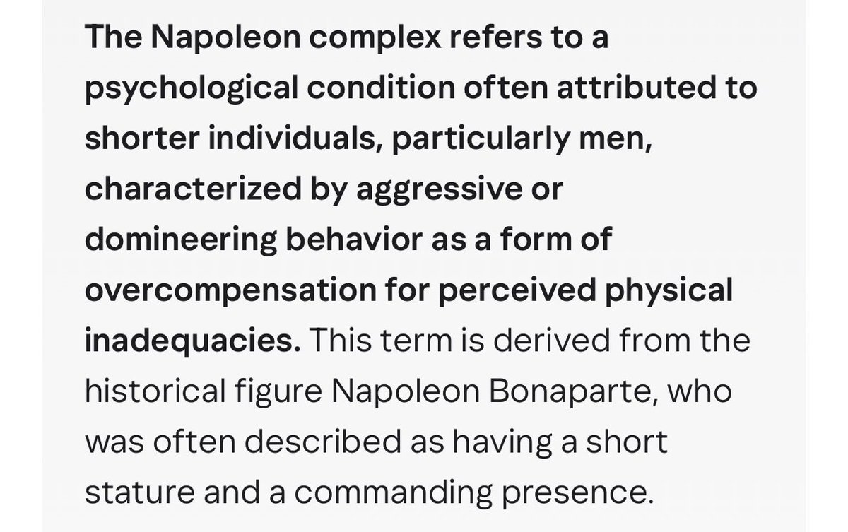 Jaymemaskup's tweet photo. @Acyn Oh. Now I get it.
#NapoleonComplex https://t.co/BLWjMyphNT