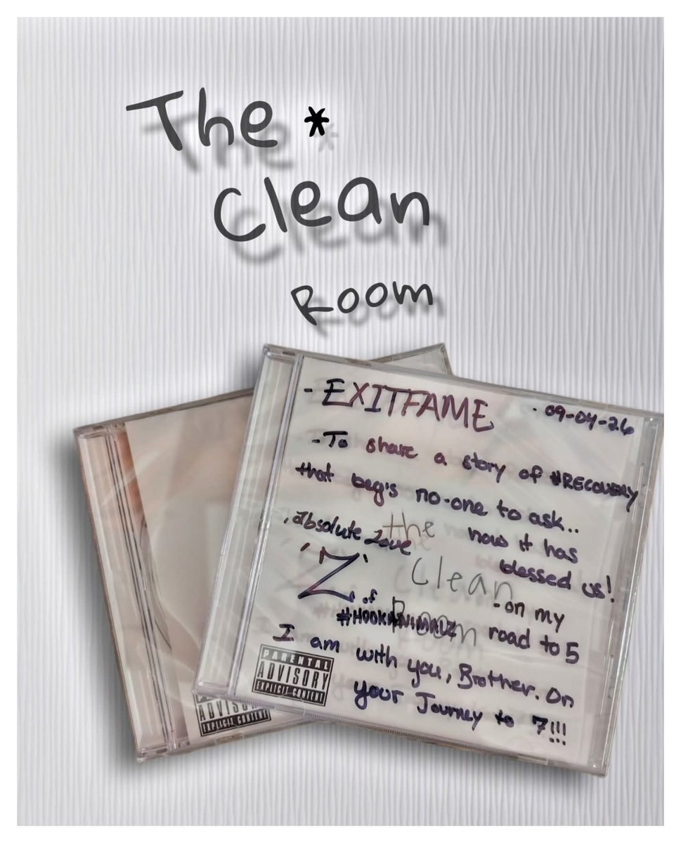 HookAnimal_z's tweet image. Journey to 5 years of recovery, with #TheCleanRoom. This #Project isn't a project about recovery, it's about what you can achieve with #Recovery &amp;amp; some of my this, my music to drop. Thank you to all contributors, especially before the announcement on #YouTube, later this year. ♥️