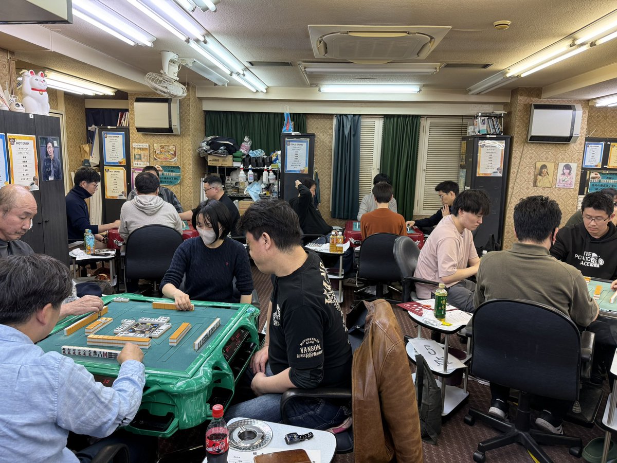 麻雀CLUB NOBLE 九段下 tweet media