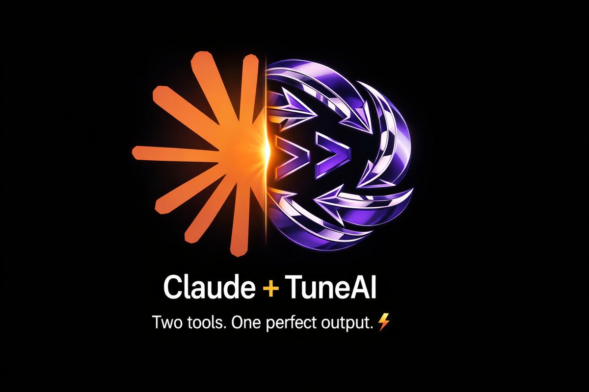 TuneAIHQ's tweet image. Claude Design just launched and it's incredible.

But even the most powerful LLM goes nowhere without the right directions.  

Tune AI gives the directions. 👇

#claudedown  #TuneAI