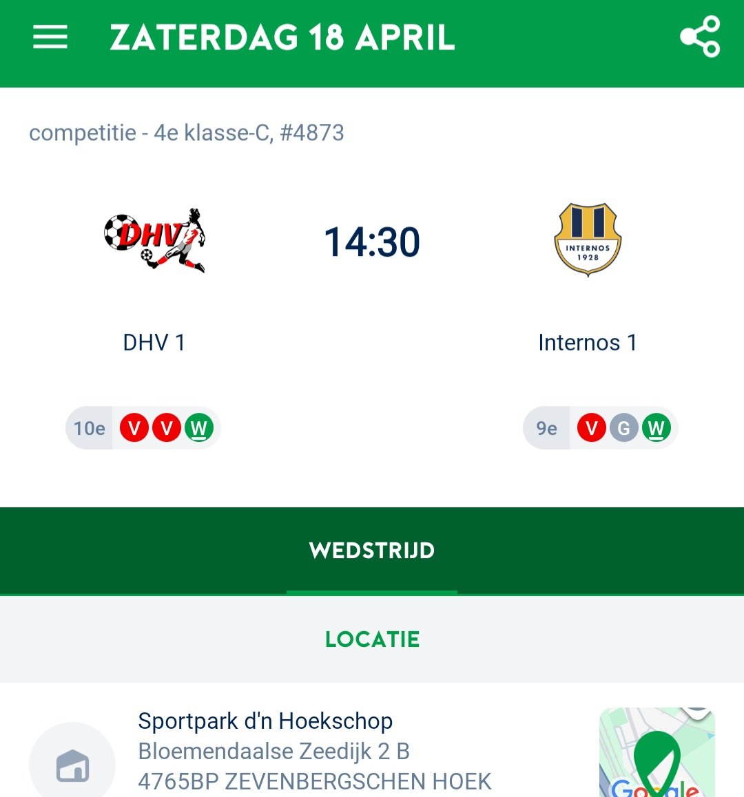 vvinternos's tweet photo. @vvinternos tegen @DHVvoetbal is 0-0 geworden, te weinig er moet gewonnen worden om de nacompetitie nog te kunnen ontlopen #vvinternos #4C #4c https://t.co/0O4kMPVKXd