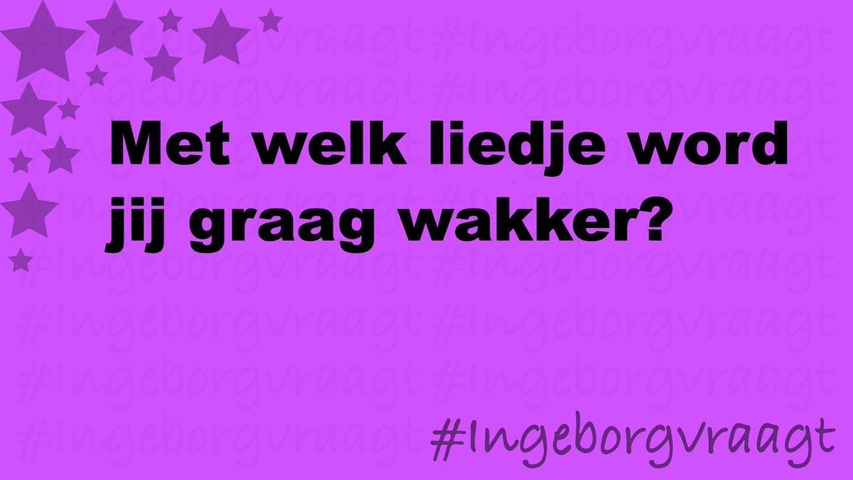 #IngeborgVraagt🍀😇 tweet media