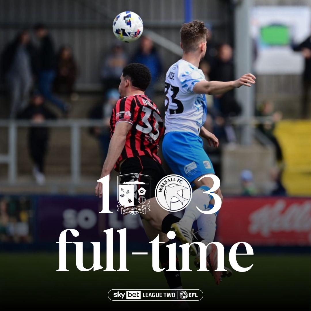 Barrow AFC tweet media