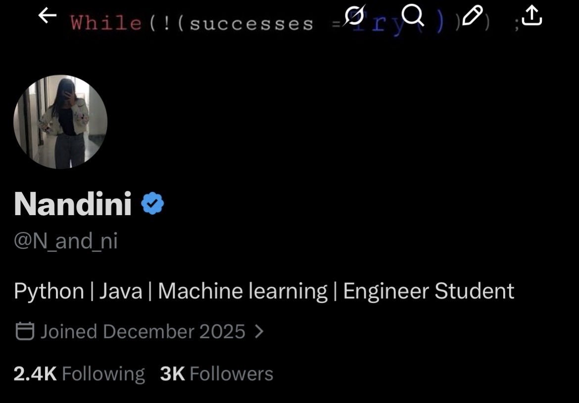 Nandini tweet media