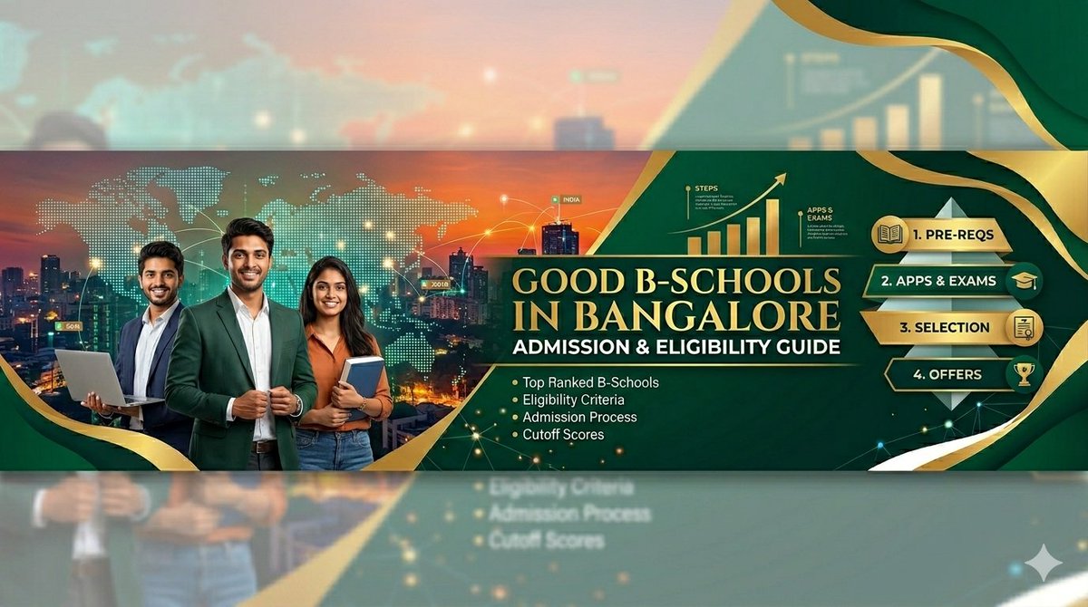 rishi_behe8363's tweet image. Good B-Schools in Bangalore – Admission &amp;amp; Eligibility Guide

Choosing the right B-school in Bangalore can significantly shape your career trajectory. With world-class education, strong industry connections. Read more... bit.ly/4vyxN6B

#BSchools #BestSchools #MBA