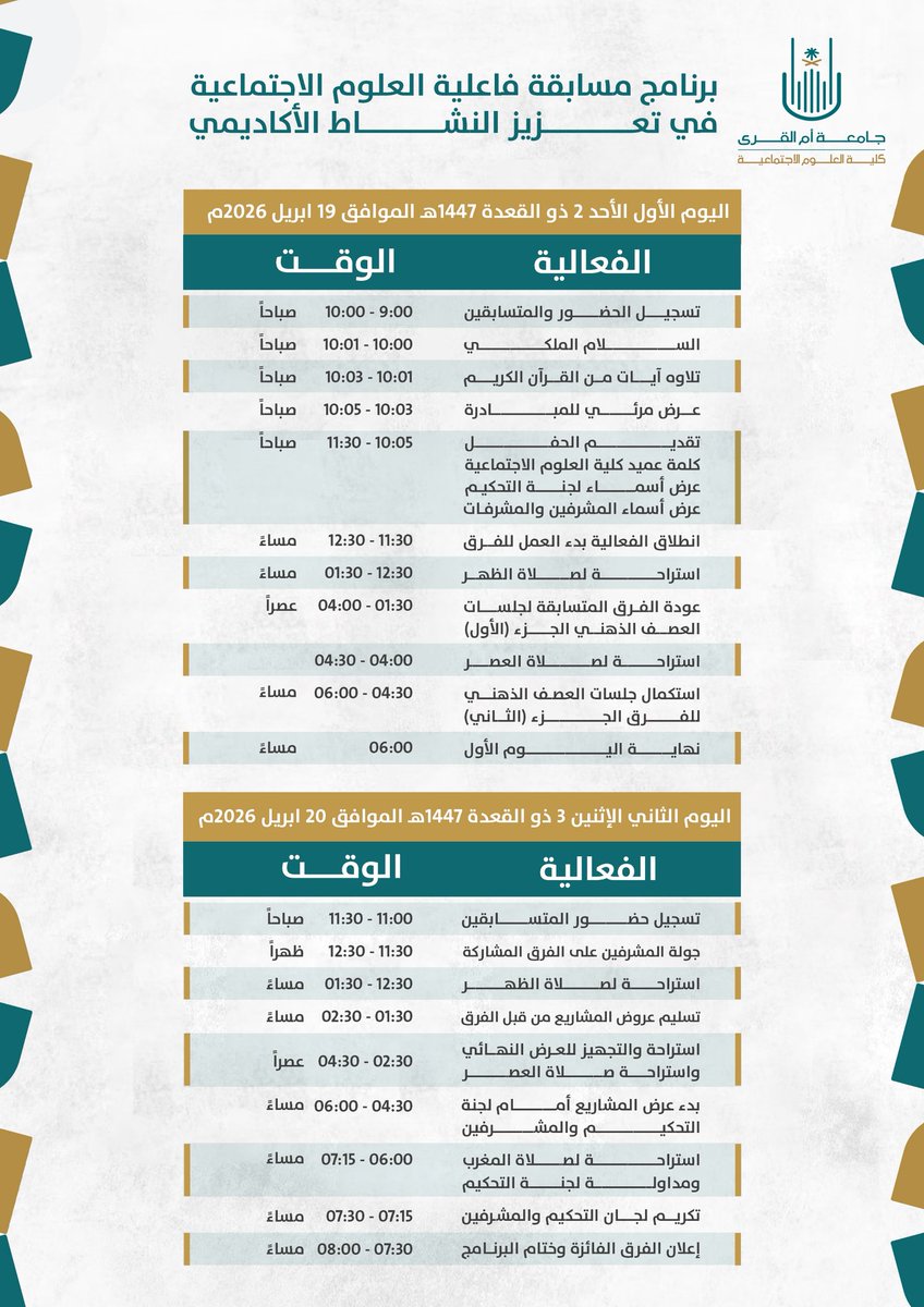 كلية العلوم الاجتماعية tweet media