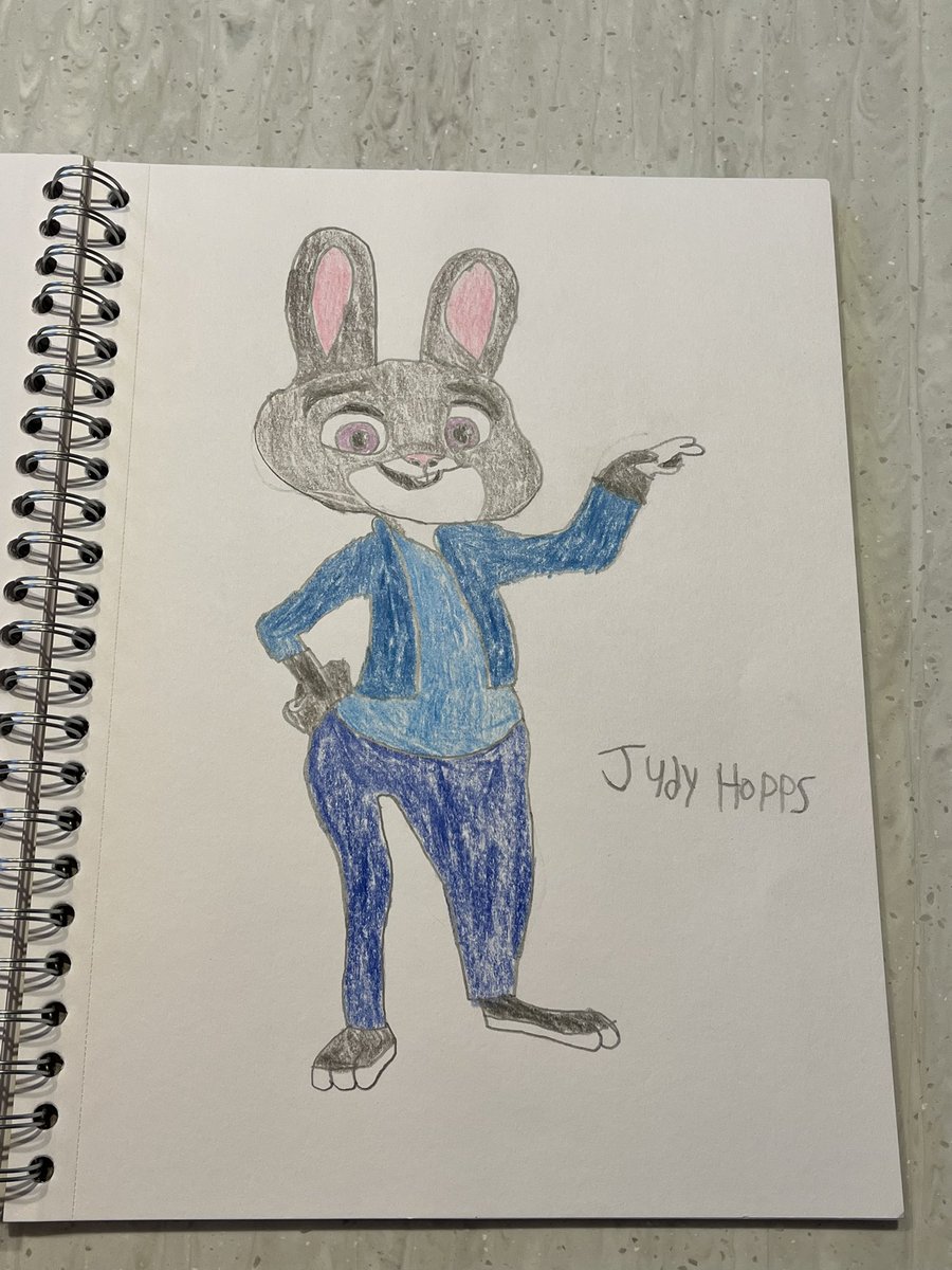 NSpoofs's tweet photo. New drawing. This time, it’s Judy Hopps from the Zootopia movies. #Zootopia #Disney #JudyHopps #Zootopia2 https://t.co/LgexLkUymC