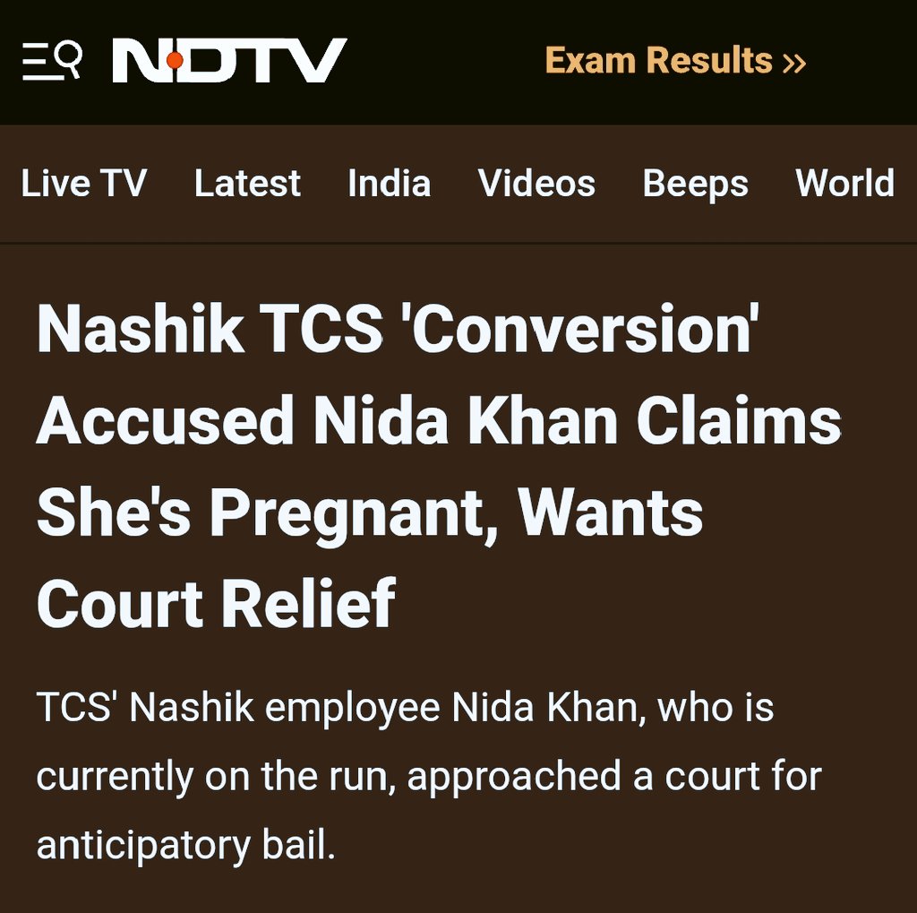 bluetreelakes's tweet image. 🚨 TCS Nashik  'Good News' alert

Jail ho sakti hai, chalo maa ban jao

#TCS #NidaKhan #Nashik 
@The8Introvert @6amiji #POSH @akshay_vicky @hlotus00 @manishavak @rg_see Nida Khan
@AnshulGarg1986 @mauna_adiga 
@VaddepallyPrav @Hindugirl_108
@Yash_Dhawan_ Hinduphobic Lenskart