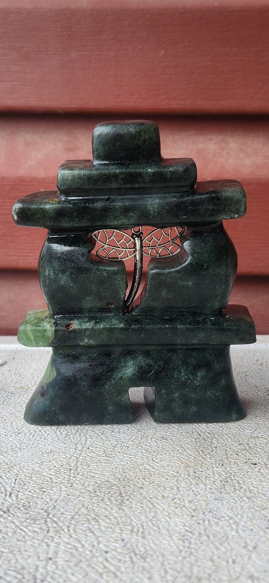 llewellynjobs's tweet photo. @TheAgentNDN Available if interested
#soapstone carving
#dragonfly insert
#Inuksuk https://t.co/kR8MYezVnM