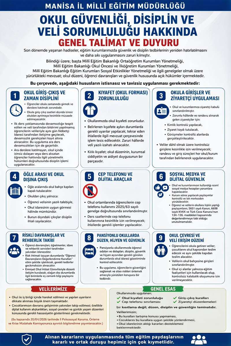 Manisa İl Millî Eğitim Müdürlüğü tweet media