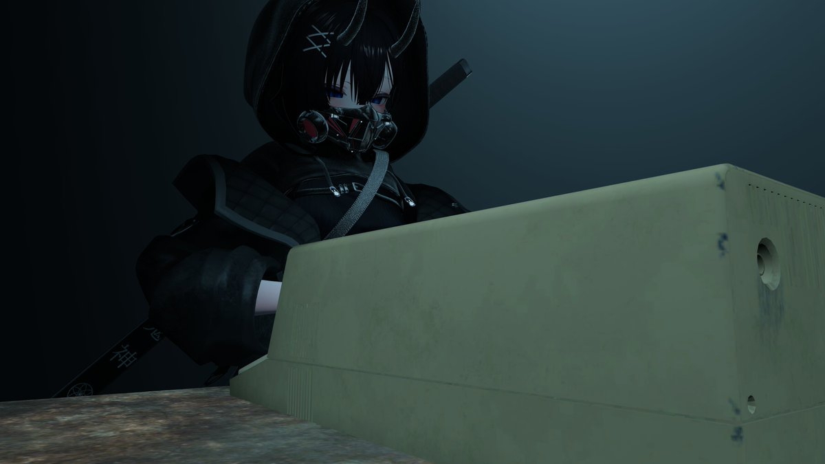 「任務やだな～」
#rururne #rurune3D