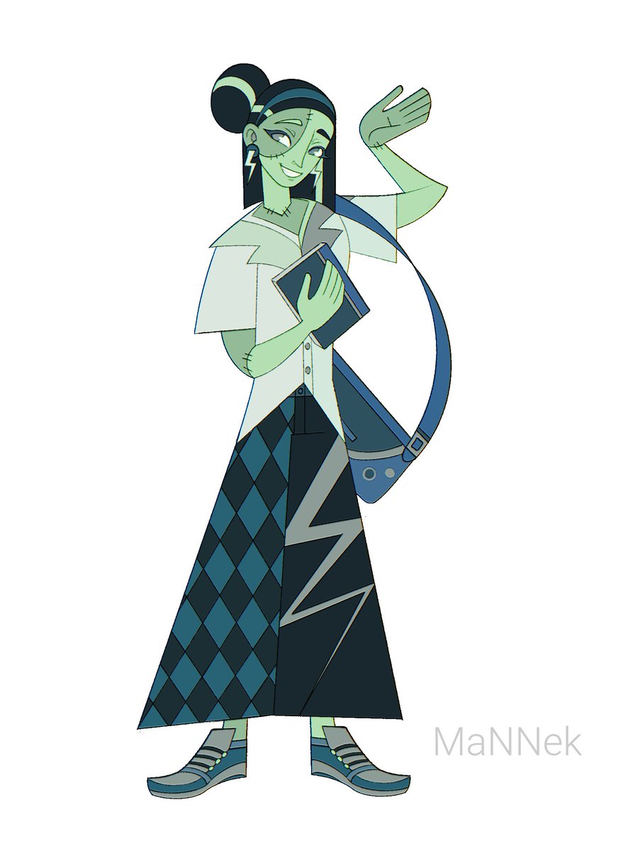 Cute zombie 👀

#art #drawing #monsterhigh #frankiestein