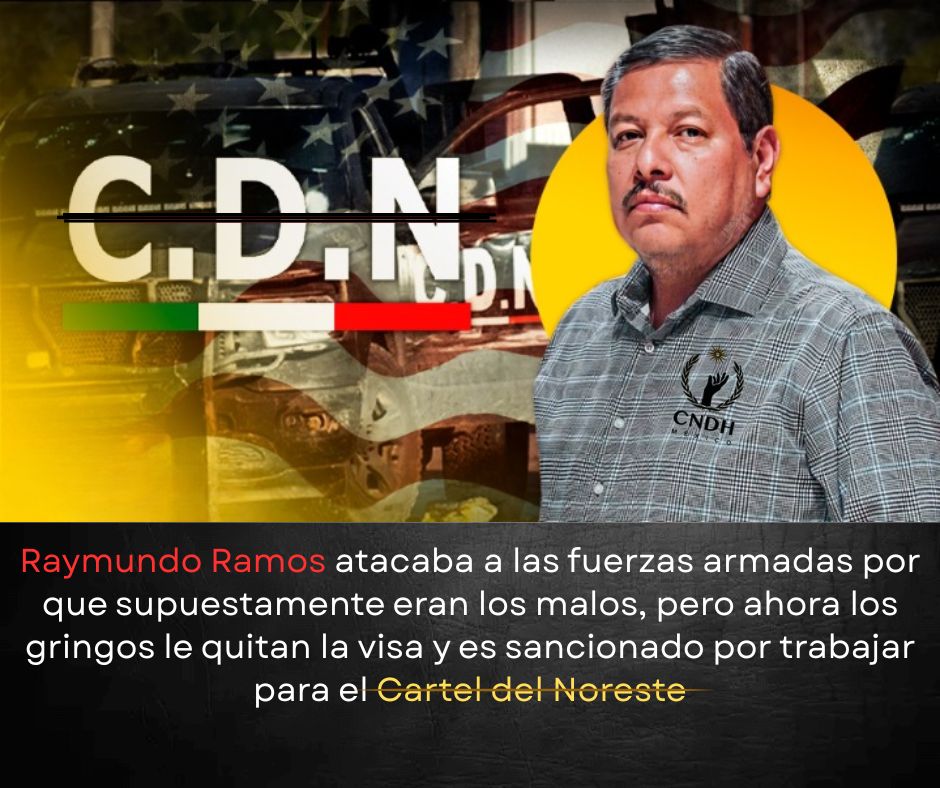 Pur0Culichi's tweet photo. ya salió la verdad, bien dicen que no escupas ara arriba...

Está en la mira de Estados Unidos el tal #RaymundoRamos, quien por años le ah tirado a los Militares, resulta que es verdad que trabaja para los del noreste https://t.co/pdxR9SqGbk