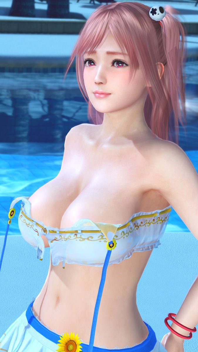 女神とバカンス満喫中！#DOAXVV #ブイブイ #ほのか #女神の一枚