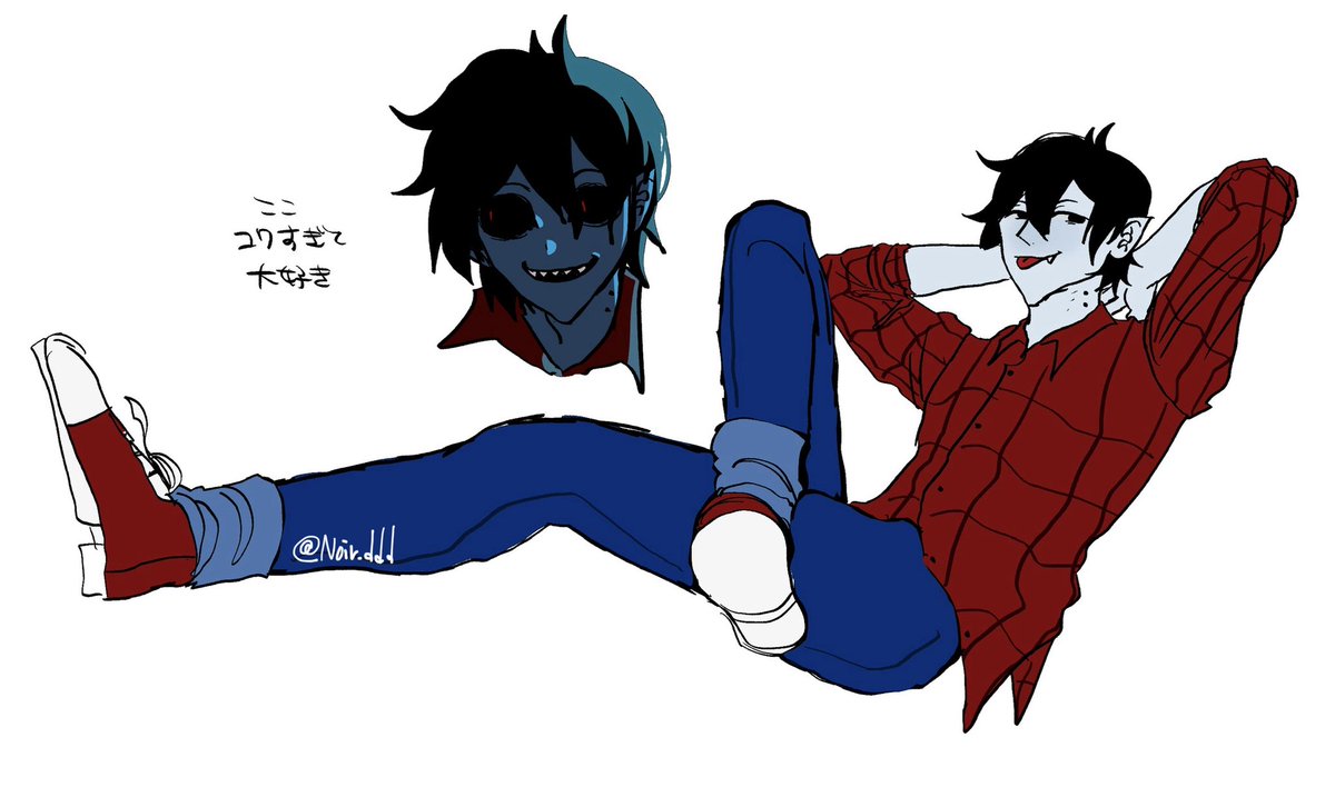 アドベンチャータイムのマーシャルリーくん