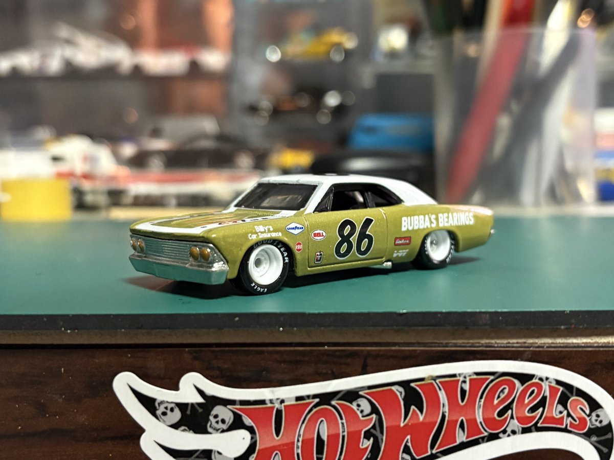 porschegmbh's tweet image. #ホットウィール  #Chevy  #Chevelle 
 リム外出しとマフラー開口ホイール🛞こんだけで100倍Cooooool😎✨👍