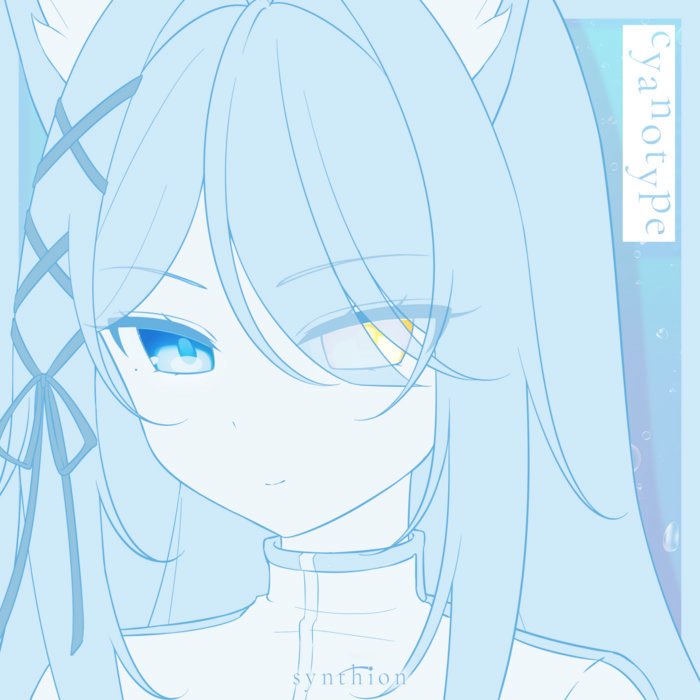 YUSAN_1258's tweet image. #Nowplaying cyanotype - Synthion (cyanotype)