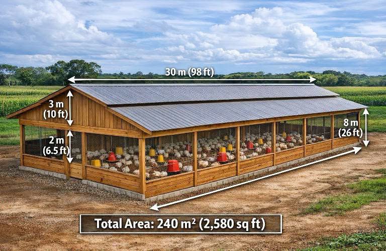 Trichiia's tweet photo. Poultry house design https://t.co/Cb1h0utByH