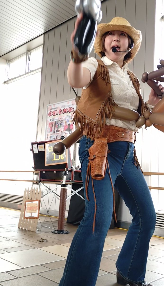 #多治見大道芸見本市2026
 #多芸
 #バルーンパフォーマーエル さん
なぜか私が見に行く回は割れる率高い🤣今回も例のごとく！期待通り！🙌✨