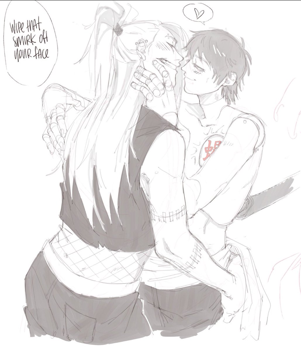 Deidara’s third nipple - COMMISSION CLOSED tweet media