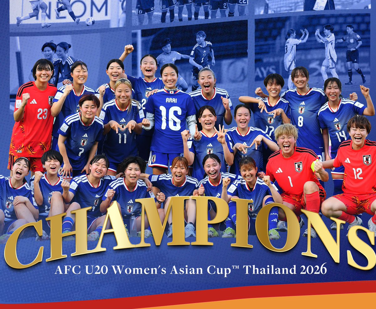 岩崎有波選手、アジアンカップ優勝おめでとう‼️🎉🏅👏
#U20日本女子代表
#ヤングなでしこ