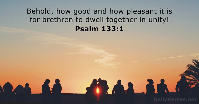Cairnlodge1's tweet image. A WEE VERSE FOR TODAY
Saturday, 18th April, 2026.

#Psalm 133:1
Behold, how good and how pleasant it is for brethren to dwell together in unity! 👥️🫂👑

#KingJamesVersion #KJV #AuthorisedVersion #AV
