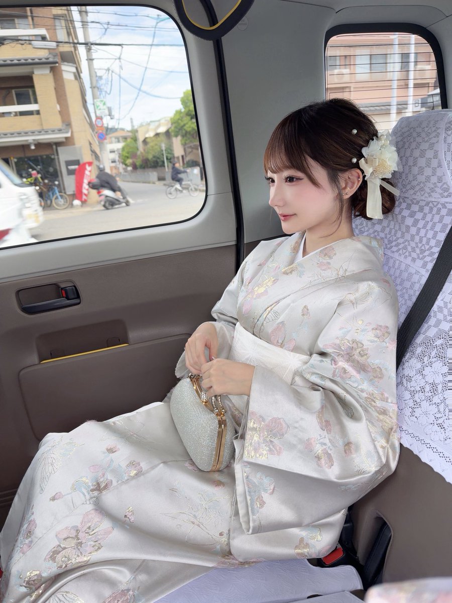 nvqexll's tweet photo. 京都で訪問着✨
#京都 #kyoto #訪問着 https://t.co/QtPjAZQTkE