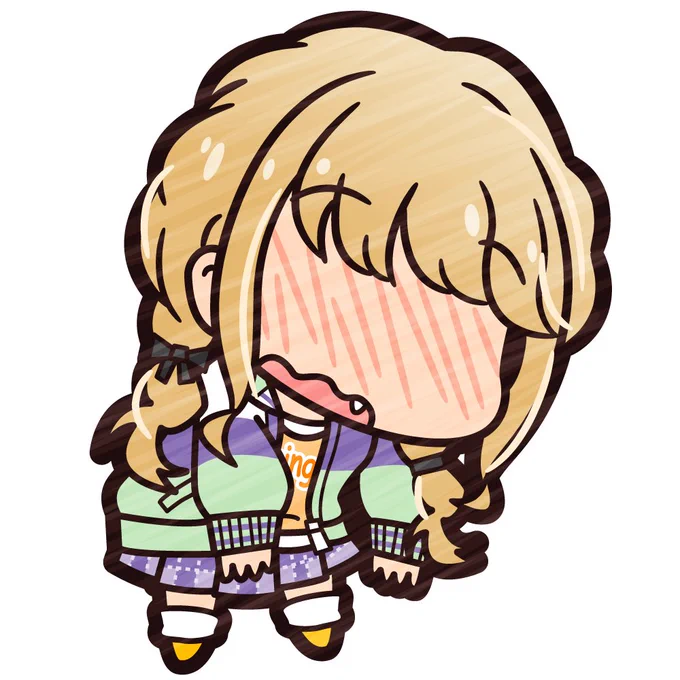 #頬の斜線は必要だと思った人は無言で絵を貼る