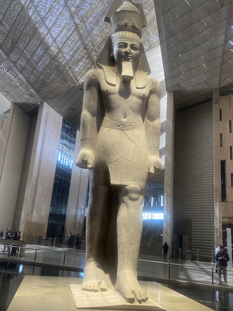 marathe's tweet photo. 1/2
Another standout in Cairo is the National Museum of Egyptian Civilization (NMEC), home to around 50K artifacts. Its Mummies Hall is truly unforgettable - and  surreal. Seeing Ramesses the Great 
#Egypt #Cairo #NMEC #RamessesII #Mummies #Pharaohs #Archaeology #EgyptTravel https://t.co/n3J3xzR0Zr