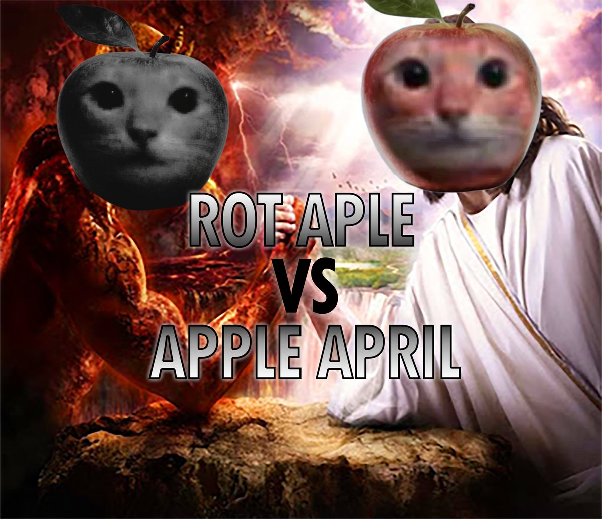 Apple April tweet media